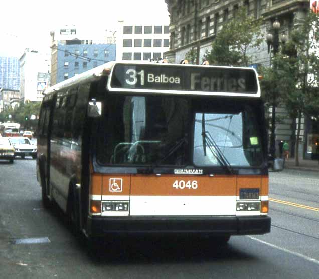 San Francisco MUNI Grumman Flxible 870 4046